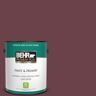 BEHR PREMIUM PLUS 1 gal. #110D-7 Vin Rouge Semi-Gloss Enamel Low Odor Interior Paint & Primer