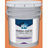 Perma-Crete Color Seal 5 gal. PPG1196-7 Orange Poppy Satin Interior/Exterior Concrete Stain