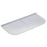 Ultra Protect 48 in. x 21 in. Elongated Clear Polycarbonate Basement Window Well Cover