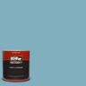 BEHR PREMIUM PLUS 1 qt. #PMD-83 Porcelain Blue Flat Exterior Paint & Primer