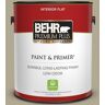 BEHR PREMIUM PLUS 1 gal. #BXC-22 Field Khaki Flat Low Odor Interior Paint & Primer