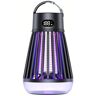 ITOPFOX Electric UV Mosquito Killer Lamp Insect Killer Light Pest Fly Trap Catcher Harmless Odorless Noiseless Bug Zapper-Black