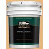 BEHR PREMIUM PLUS 5 gal. #QE-20 Terra Sol Semi-Gloss Enamel Exterior Paint & Primer