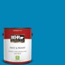 BEHR PREMIUM PLUS 1 gal. #540B-7 Royal Peacock Flat Low Odor Interior Paint & Primer