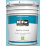 BEHR PREMIUM PLUS 5 gal. #530D-4 Maiden Voyage Satin Enamel Low Odor Interior Paint & Primer