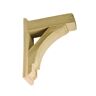 Fypon 13-1/2 in. x 30 in. x 7-1/2 in. Polyurethane Timber Cove/Arch Bracket