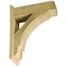 Fypon 21-1/2 in. x 30 in. x 7-1/2 in. Polyurethane Timber Cove/Arch Bracket