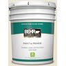 BEHR PREMIUM PLUS 5 gal. #T14-3 Miami Weiss Semi-Gloss Enamel Low Odor Interior Paint & Primer