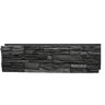 GenStone Stacked Stone Iron Ore 12 in. x 42 in. Faux Stone Siding Panel