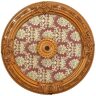 AFD 36 in. x 2.50 in. x 36 in. Brocade Round Polysterene Ceiling Medallion Moulding