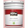 BEHR PREMIUM PLUS 5 gal. #150C-3 Arizona Sunrise Flat Low Odor Interior Paint & Primer