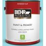 BEHR PREMIUM PLUS 1 gal. #P470-2 Serene Thought Flat Low Odor Interior Paint & Primer