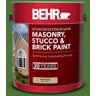 BEHR 1 gal. #P380-7 Luck of the Irish Satin Interior/Exterior Masonry, Stucco and Brick Paint