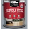 BEHR PREMIUM 1 gal. #PFC-57 Silver Spur Self-Priming 1-Part Epoxy Satin Interior/Exterior Concrete and Garage Floor Paint