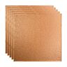 Fasade Border Fill 2 ft. x 2 ft. Polished Copper Lay-In Vinyl Ceiling Tile (20 sq. ft.)