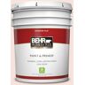 BEHR PREMIUM PLUS 5 gal. #210C-1 Angel Blush Flat Low Odor Interior Paint & Primer