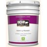 BEHR PREMIUM PLUS 5 gal. #PWN-21 Fragrant Jasmine Eggshell Enamel Low Odor Interior Paint & Primer