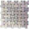 Ivy Hill Tile Basketbraid Asian Statuary 12 in. x 12 in. x 10 mm Honed Marble Mosaic Tile