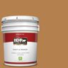 BEHR PREMIUM PLUS 5 gal. #PMD-106 Caramel Sauce Flat Low Odor Interior Paint & Primer