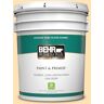 BEHR PREMIUM PLUS 5 gal. #CE-04 Peach of Mind Semi-Gloss Enamel Low Odor Interior Paint & Primer