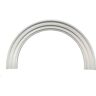 Fypon 36 in. inside width x 22-1/32 in. inside height x 1-3/4 in. Polyurethane 6M Decorative Half Round Arch Trim