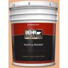 BEHR PREMIUM PLUS 5 gal. #M220-4 Trick or Treat Flat Exterior Paint & Primer