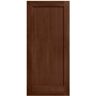 JELD-WEN 36 in. x 80 in. Madison Milk Chocolate Stain Solid Core Molded Composite MDF Interior Door Slab