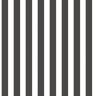 Tiny Tots 2 Black/White Matte Traditional Regency Stripe Design Non-Pasted Non-Woven Paper Wallpaper Roll