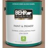 BEHR PREMIUM PLUS 1 gal. #N240-5 Rodeo Tan Semi-Gloss Enamel Low Odor Interior Paint & Primer