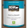 BEHR PREMIUM PLUS 1 gal. #PMD-60 Rich Walnut Satin Enamel Low Odor Interior Paint & Primer