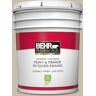 BEHR PREMIUM PLUS 5 gal. #T13-8 Matrix Hi-Gloss Enamel Interior/Exterior Paint and Primer