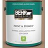 BEHR PREMIUM PLUS 1 gal. #N260-5 Distant Land Semi-Gloss Enamel Low Odor Interior Paint & Primer