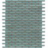 EMSER TILE Regala 20-Pack Present 12 in. x 12 in. Glossy Mini Offset Mosaic Porcelain Wall Tile (19.12 sq. ft./Case)