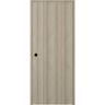 Belldinni Viola 2V 30 in. x 80 in. Right-Handed Solid Core Shambor Wood Composite Single Prehung Interior Door