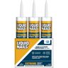 Liquid Nails Extreme Heavy Duty 10 oz. White Interior and Exterior Construction Adhesive (12-pack)