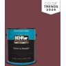 BEHR PREMIUM PLUS 1 gal. #MQ1-15 Rumors Satin Enamel Exterior Paint & Primer