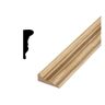 DecraMold DM 300 1-1/16 in. x 2-15/16 in. x 96 in. Pine Wood Chair Rail Embossed Ladder Moulding