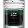 BEHR PREMIUM PLUS 5 gal. #BXC-48 Courtyard Blue Semi-Gloss Enamel Exterior Paint & Primer