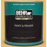 BEHR PREMIUM PLUS 1 qt. #PMD-96 Wild Wheat Semi-Gloss Enamel Exterior Paint & Primer