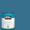 BEHR PREMIUM PLUS 1 gal. #M490-6 Living Stream Satin Enamel Low Odor Interior Paint & Primer