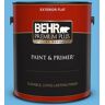 BEHR PREMIUM PLUS 1 gal. #P500-4 Life Force Flat Exterior Paint & Primer