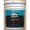 BEHR PREMIUM PLUS 5 gal. #S280-4 Real Cork Satin Enamel Exterior Paint & Primer