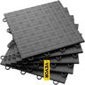 VEVOR Garage Tiles Interlocking 1 ft. W x 1 ft. L Grey Garage Floor Covering Tiles Polypropylene Garage Floor Tiles