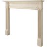 Pearl 50 in. x 42 in. Interior Opening Unfinished Paint and Stain Grade Full Surround Fireplace Mantel