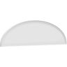 Ekena Millwork 2 in. x 84 in. x 22 in. Elliptical Smooth Architectural Grade PVC Pediment Moulding