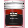 BEHR PREMIUM PLUS 5 gal. #P140-3 Love at First Sight Flat Exterior Paint & Primer