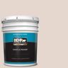 BEHR PREMIUM PLUS 5 gal. #770A-2 Kangaroo Tan Satin Enamel Exterior Paint & Primer