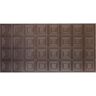 Global Specialty Products Dimensions 2 ft. x 4 ft. Glue Up Tin Ceiling Tile in Metallic Bronze