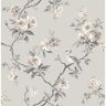 Fine Decor Chinoiserie Stone Floral Paper Peelable Roll Wallpaper (Covers 56.4 sq. ft.)