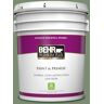 BEHR PREMIUM PLUS 5 gal. #PPU11-02 Shallot Bulb Eggshell Enamel Low Odor Interior Paint & Primer